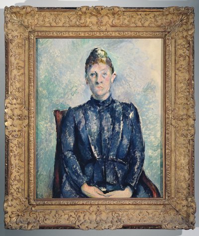 Portrait of Madame Cezanne by Paul Cézanne